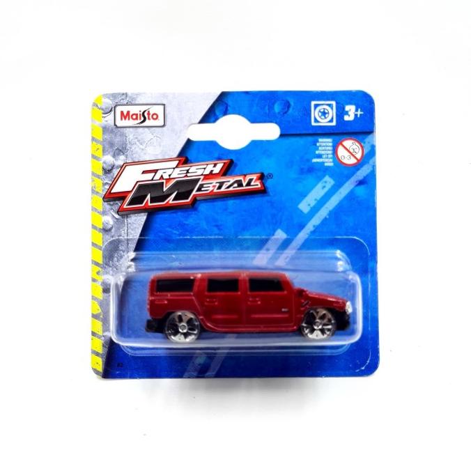 Maisto Hummer H3 Red 1:64