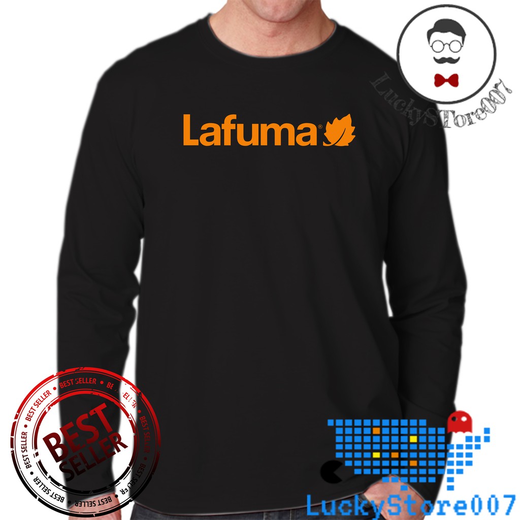 Kaos Lengan Panjang Pria Wanita Keren/LAFUMA/Kaos Outdoor/Premium High Quality
