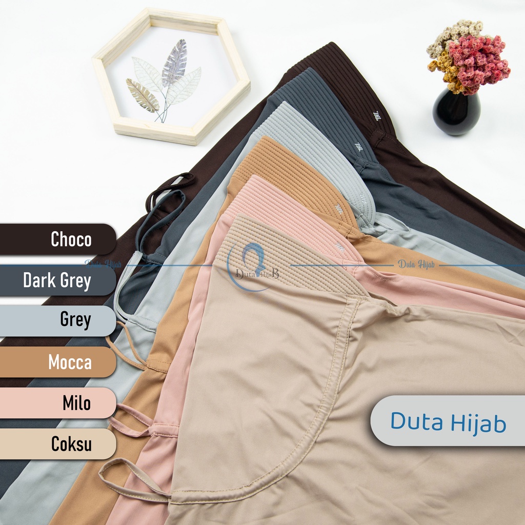 JILBAB INSTAN SERUT JOKOWI SPANDEX PREMIUM UKURAN M