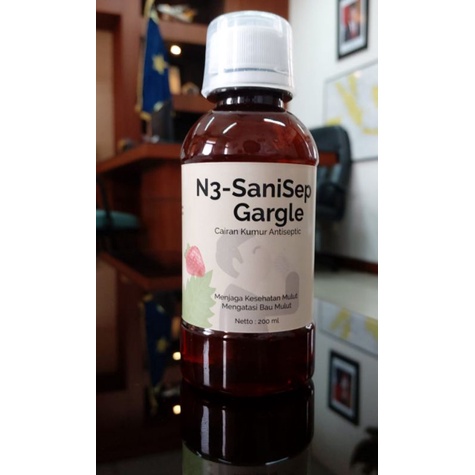 N3 SANISEP GARGLE OBAT KUMUR 200ML