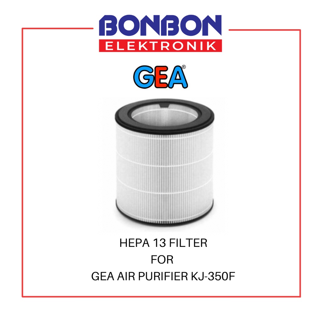 GEA KJ-350F Air Purifier HEPA 13 Replacement Filter KJ350F KJ350