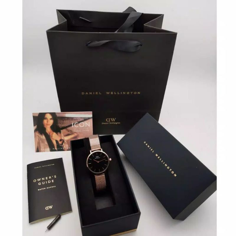 Promo - Grosir Jam Tangan Fashion WD 0790 Melrose Paket Box Original & Paper Bag - Bayar Di Tempat
