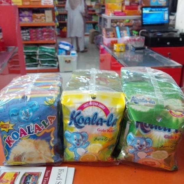 

[KODE PRODUK X5633V] MANISAN / PERMEN GULA KAPAS LA LA KOALA-LA 10sachet / KOALA KOALALA 10SACHET /