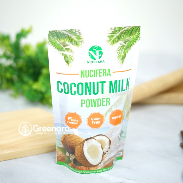 

Ee5F10 Nucifera Organic Coconut Milk Powder 250Gr 6Gddv