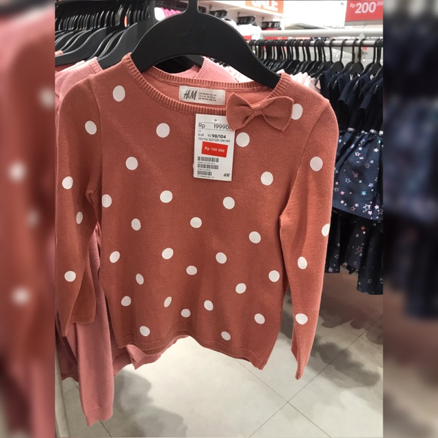 Baju anak perempuan h&amp;m