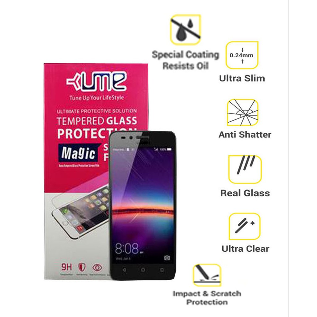 (GROSIR/ECER) 6D Realme 5/5s Tempered glass 6D Merk UME anti gores kaca 6D premium