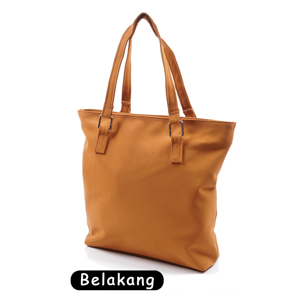 Tote bag wanita totebag cewek tas tote Polos kulit sintetis murah totbag Trend terbaru