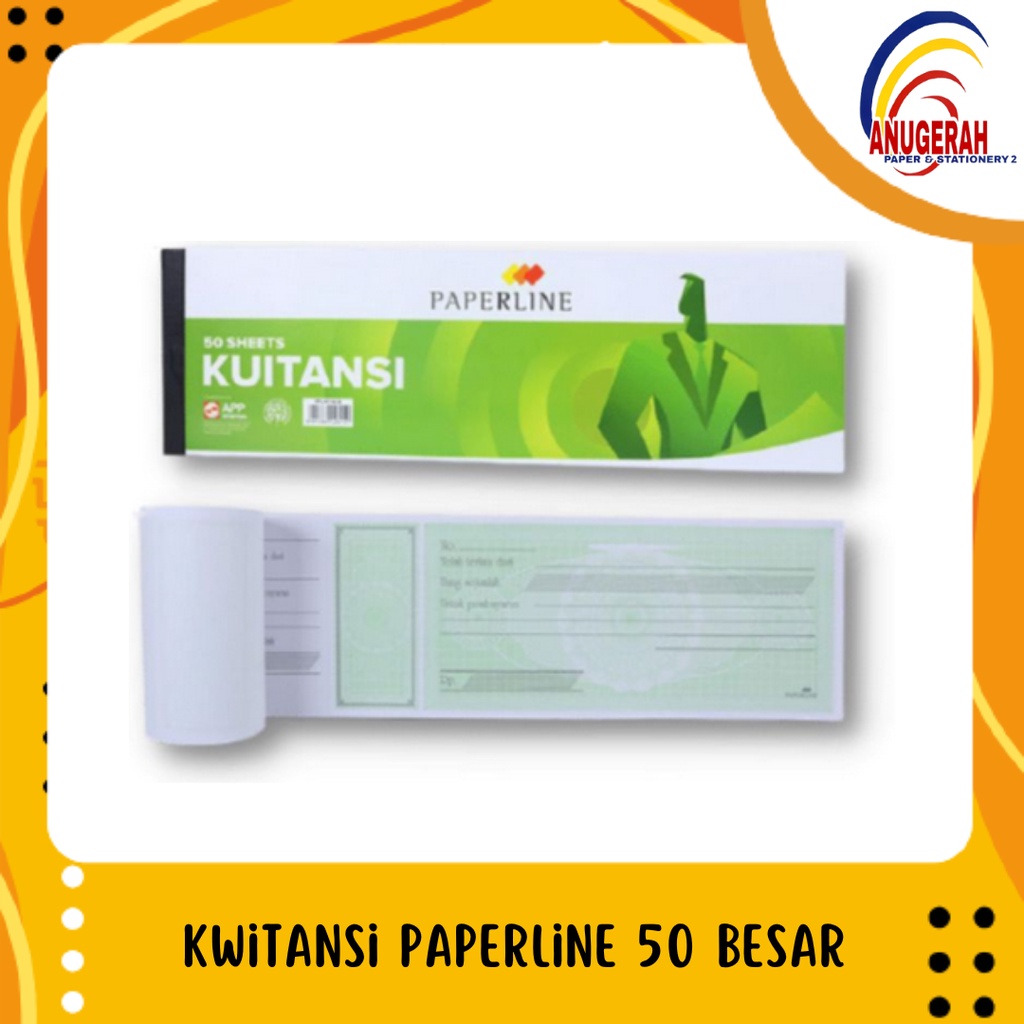 

Kwitansi Paperline 50 Besar (PCS)