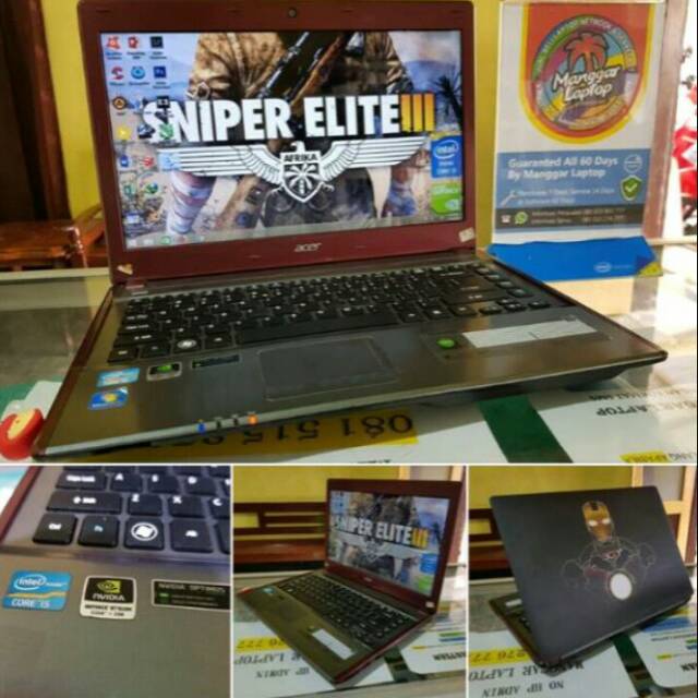 Laptop Acer premium bekas