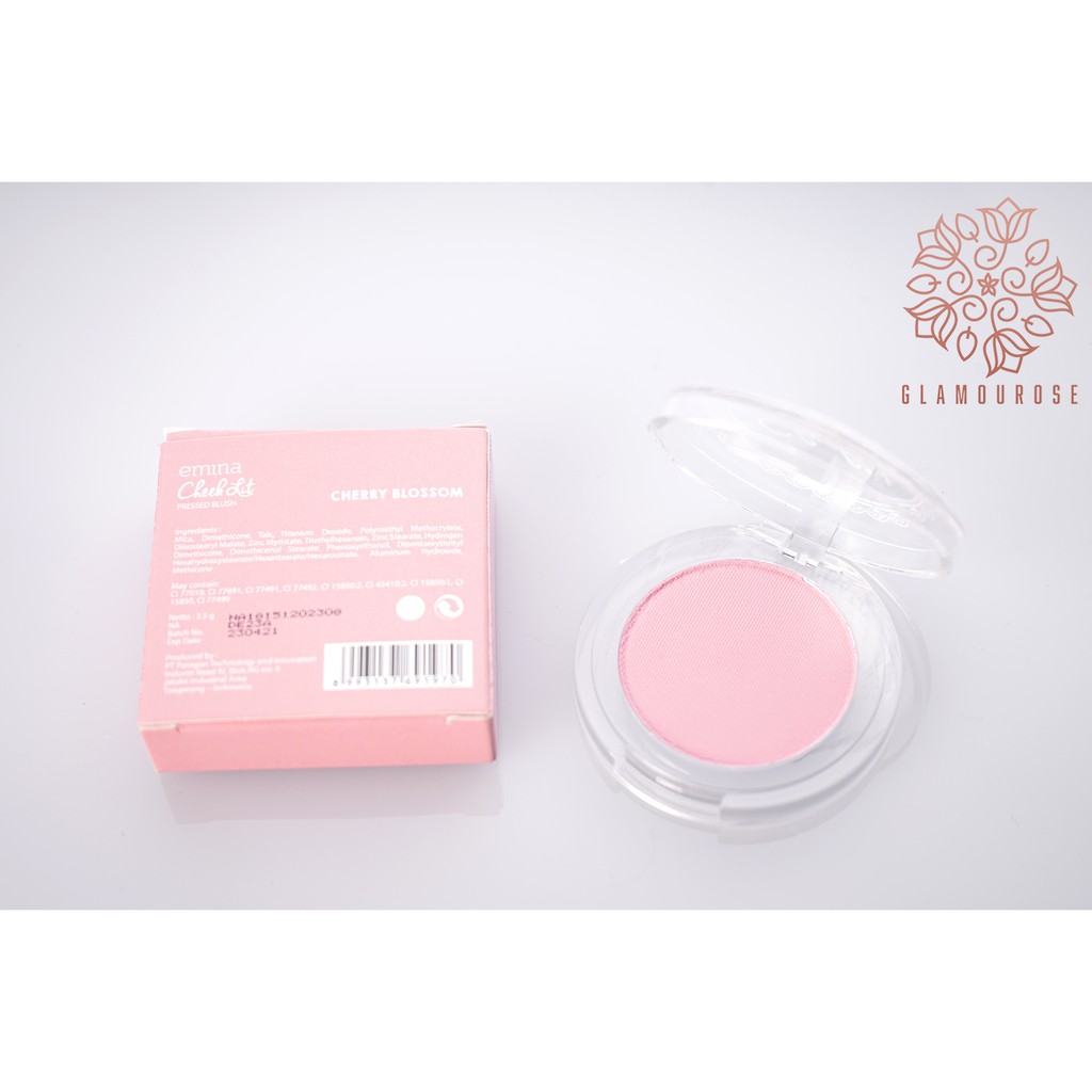 ❤️Glamouroseshop❤️ Emina Cheek Lit  /Cheeklit Pressed Blush On 3.5gr