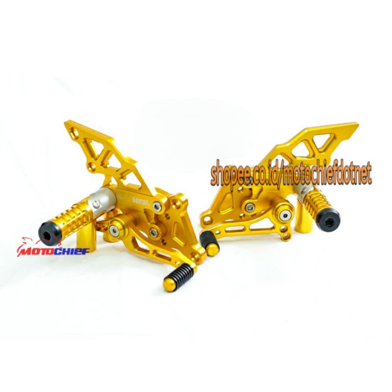 Footstep Underbone Nui Racing Monster 3 Ninja 150 R / RR Ninja250 RR Mono