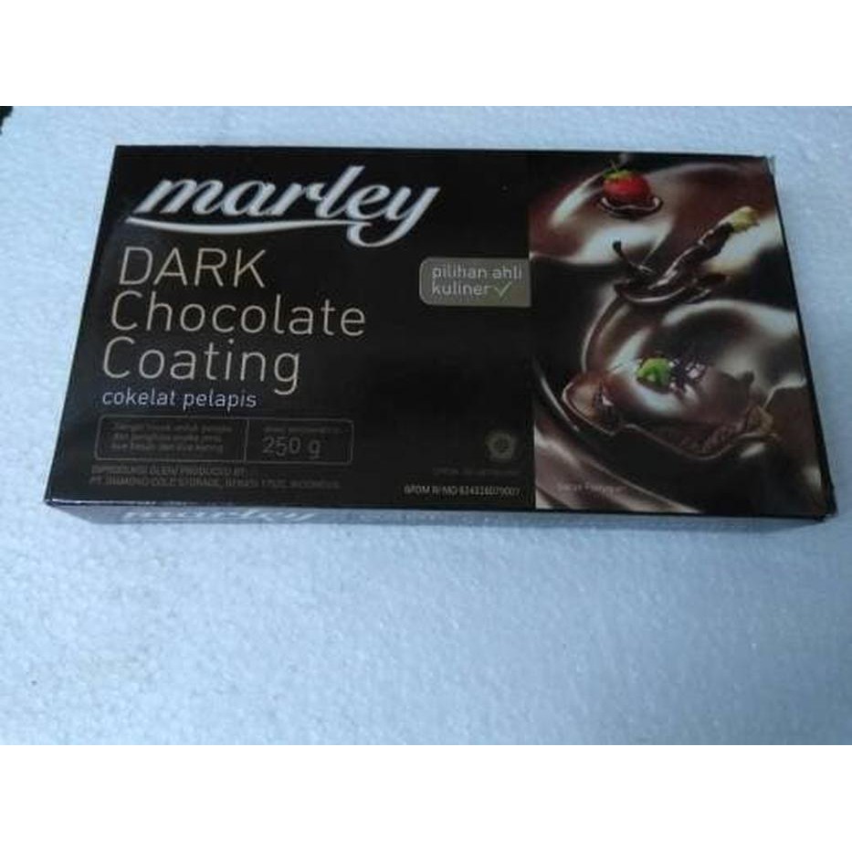 

SUPER SALE Marley Dark Chocolate Coating 250g BOLEH DROPSHIP