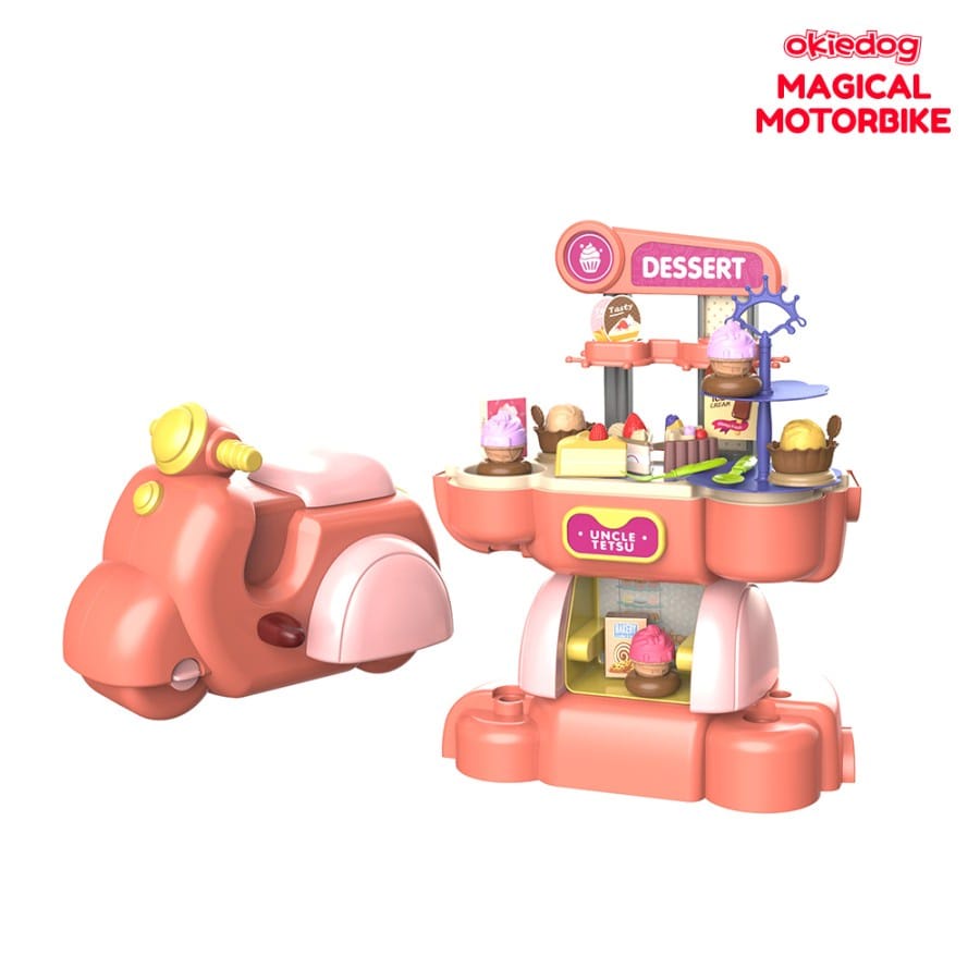 Okiedog Magical Motorbike- Mainan Rumahan Anak ( CJ2224562/64/65/68)
