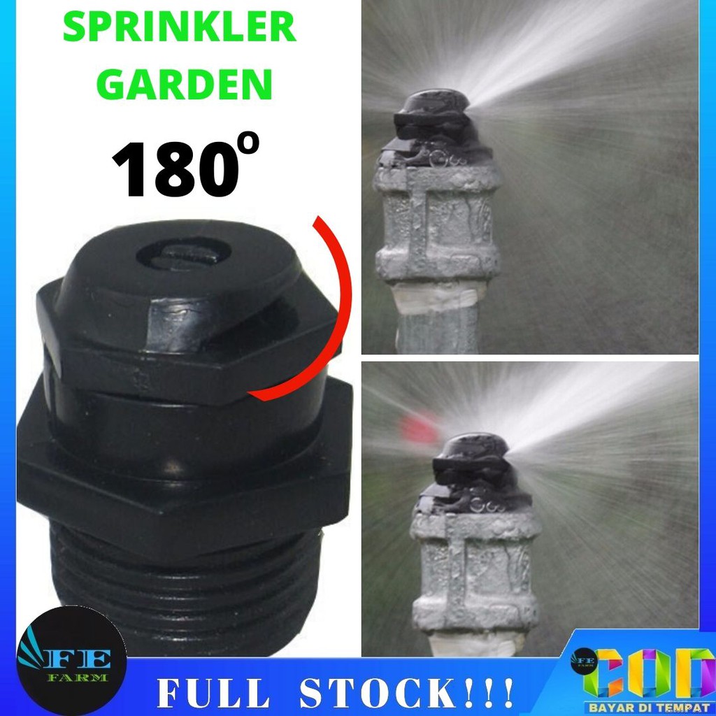 SPRINKLER SPRAYER TAMAN 180 DERAJAT PEMBIBITAN / POHON DURIAN DLL FEFARM