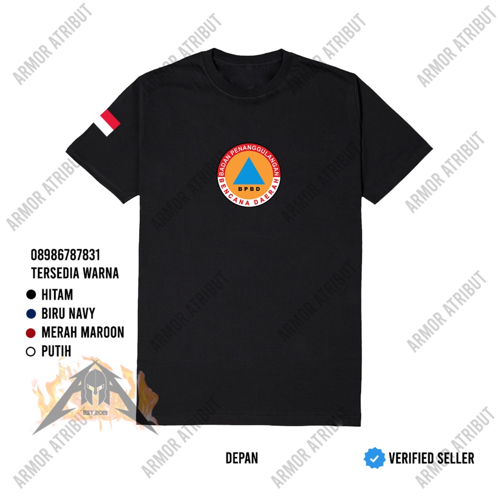 Kaos baju BNPB - Armor Atribut