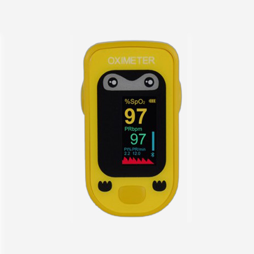 Pulse Fingertip Oximeter Anak kartun cartoon Alat Pengukur Oksigen - OXI833