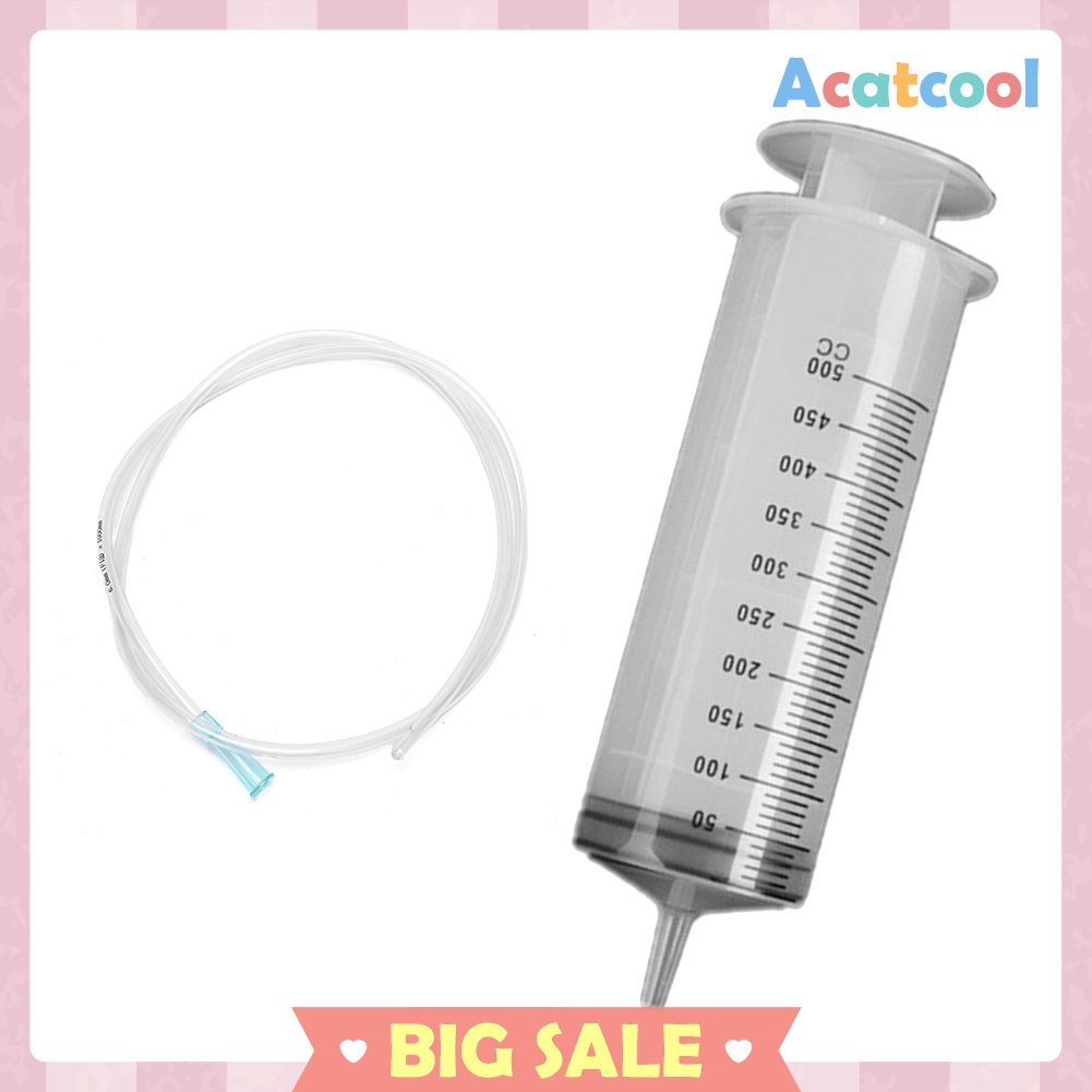 500ml Large Capacity Feeding Medicine Syringe Veterinary Pet Dog Syringe