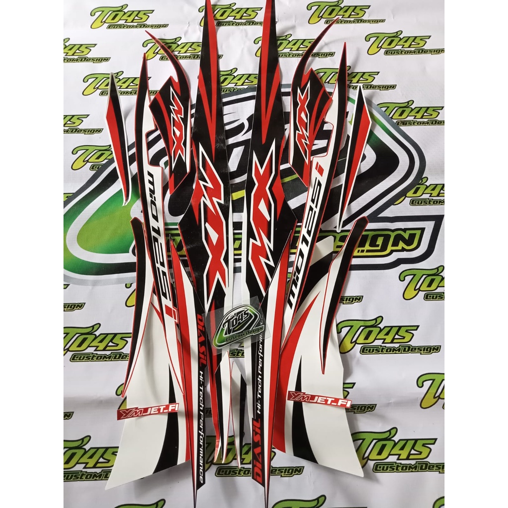 Striping xeon karbu rc thailand mx 125