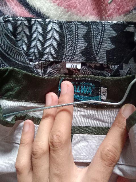 New Arrival Distro Batik Pria Bordir Sogan Hrb026 Batikaf Notoarto Batik Ipnu-ippnu Hem Pria Bel