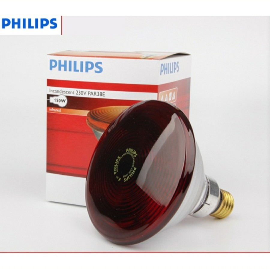 Lampu terapi infrared/Bohlam Infra Merah Terapi Kesehatan 150w Philips