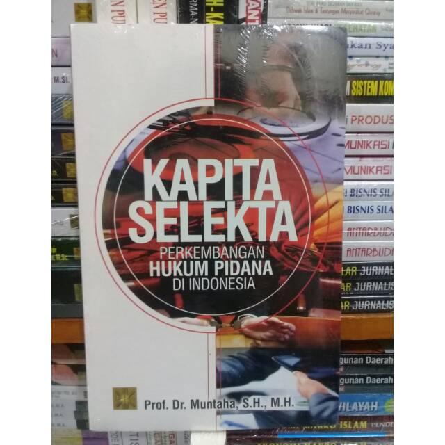 

BUKU KAPITA SELEKTA PERKEMBANGAN HUKUM PIDANA DI INDONESIA