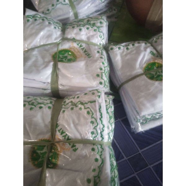 jilbab Bordir satu paket/jilbab Fatayat segi empat/jilbab Fatayat NU