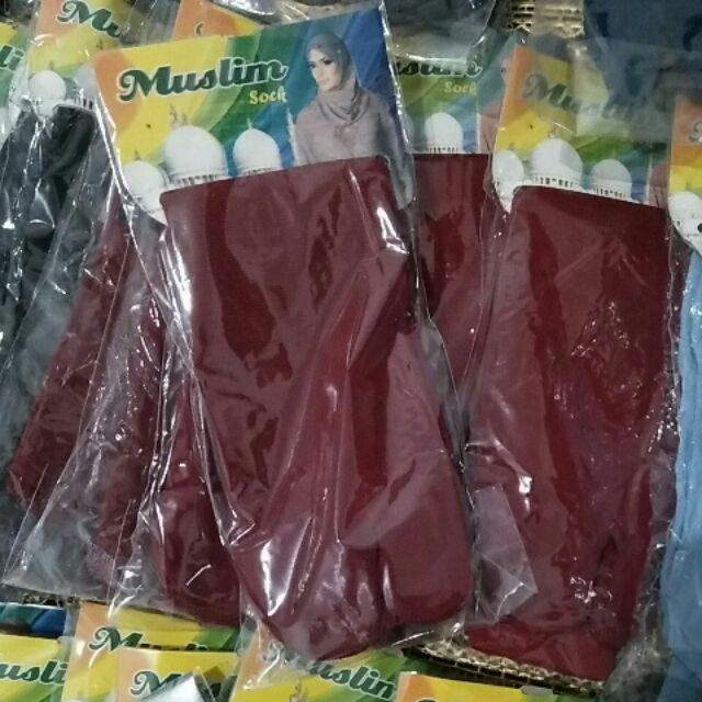 Kaos kaki jempol-Maroon