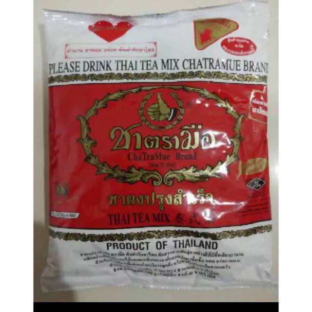 

THAI TEA CATRAMUE ( teh thailland)