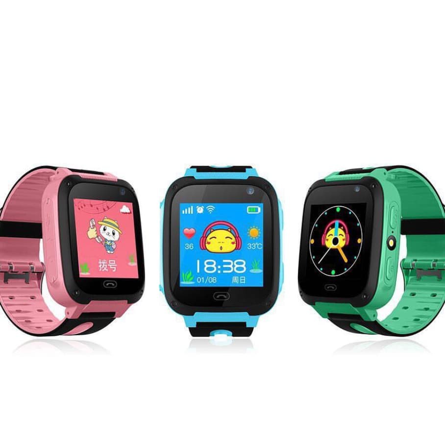 smart watch v6 jam tangan anak simcard+gps+kamera Diskon