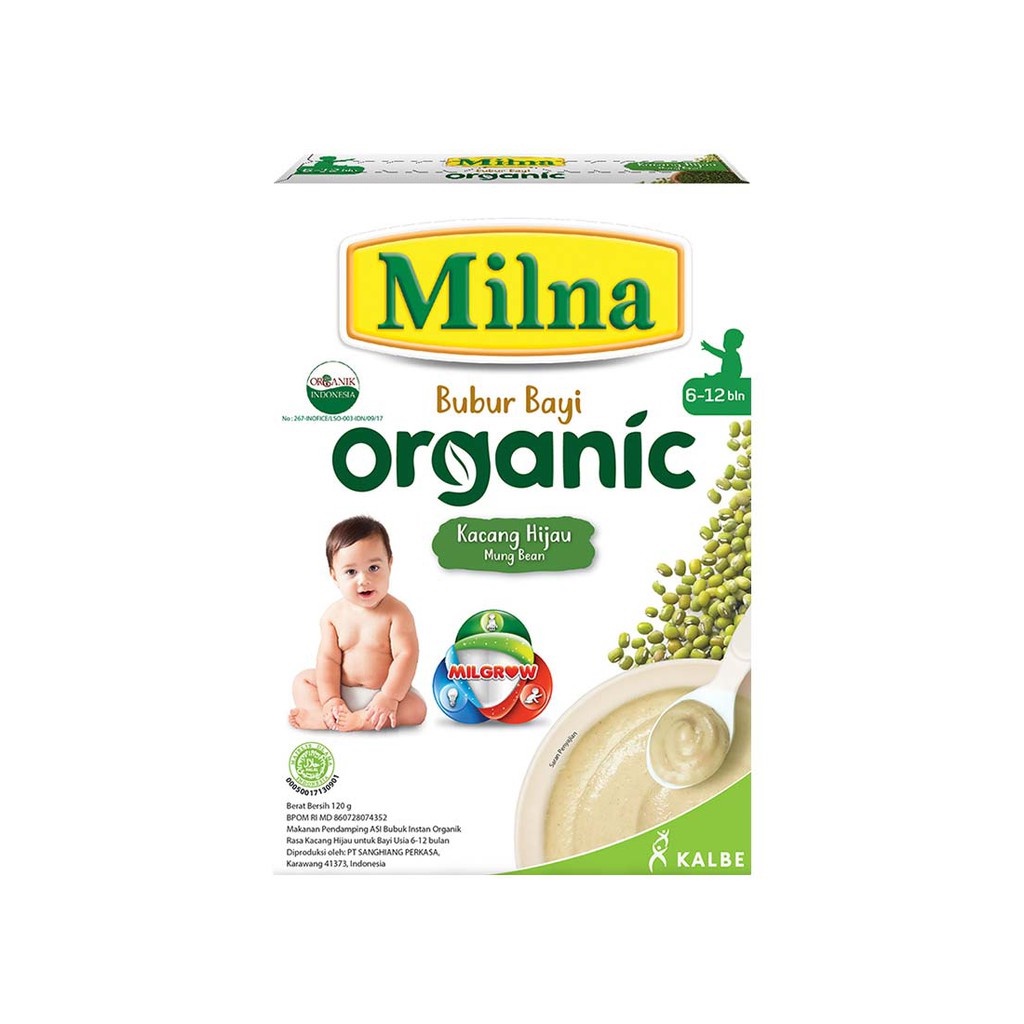 Milna Bubur bayi organic 6-12bln