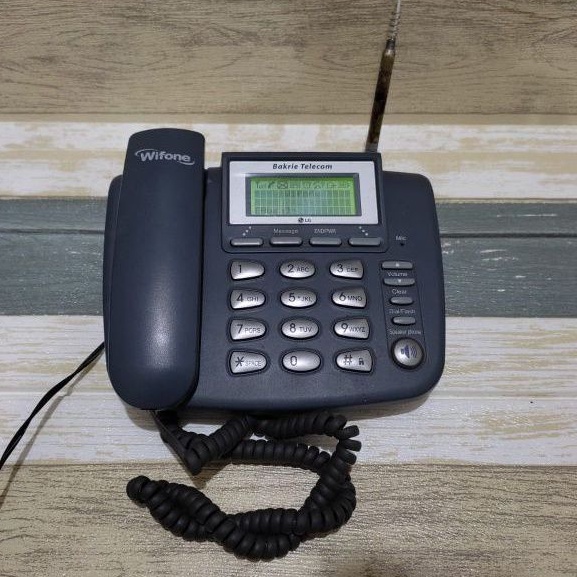 Wifone Telepon Kabel Rumah Jadul 2008. Model LSP-400 ORIGINAL HIDUP