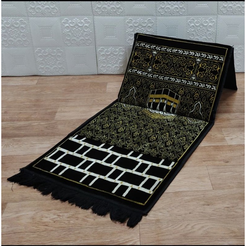 sajadah itikaf sajadah sandar uk 52 x 105 cm + tas