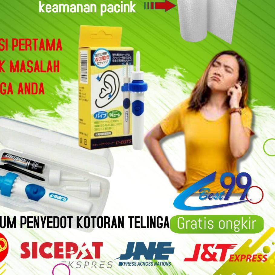 ℗ VACUM TELINGA I-EARS ALAT PEMBERSIH PENYEDOT KOTORAN TELINGA ELEKTRIK ➴