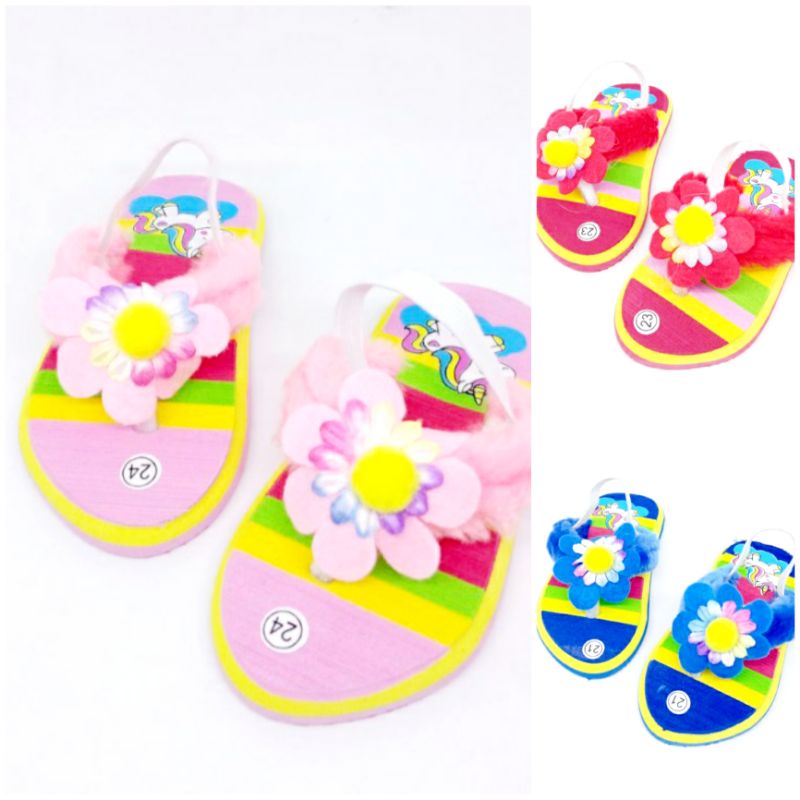 sandal anak baby bunga matahari Murah