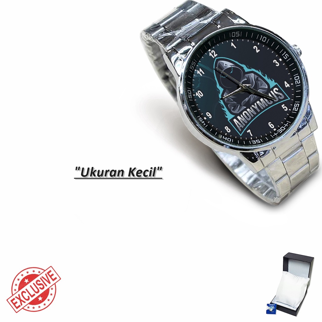 (Exclusive) Jam Tangan ANONYMOUS Custom Rante Couple / Satuan