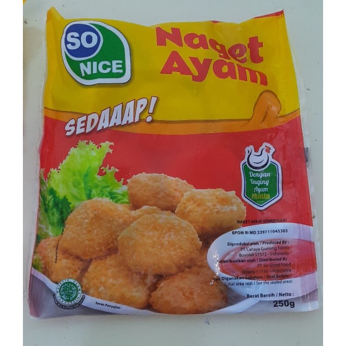 

so nice nugget ayam