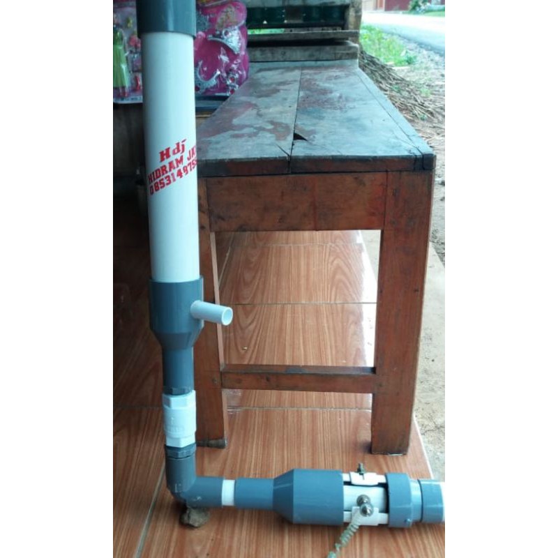 pompa hidram sungai datar uk 2 inch