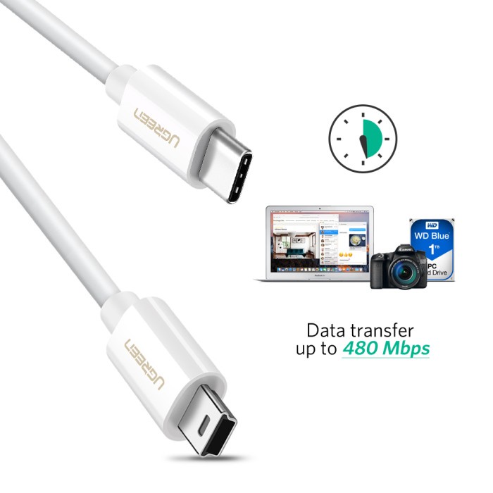 UGREEN Kabel Mini USB 5 pin to USB-C - US242