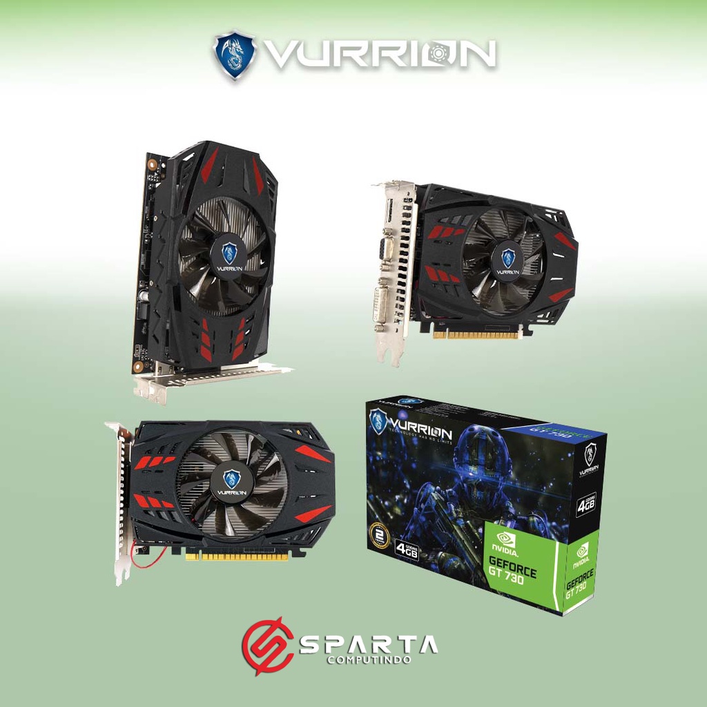 VGA Nvidia Geforce GT 730 4GB GDDR5 Vurrion New Garansi Resmi