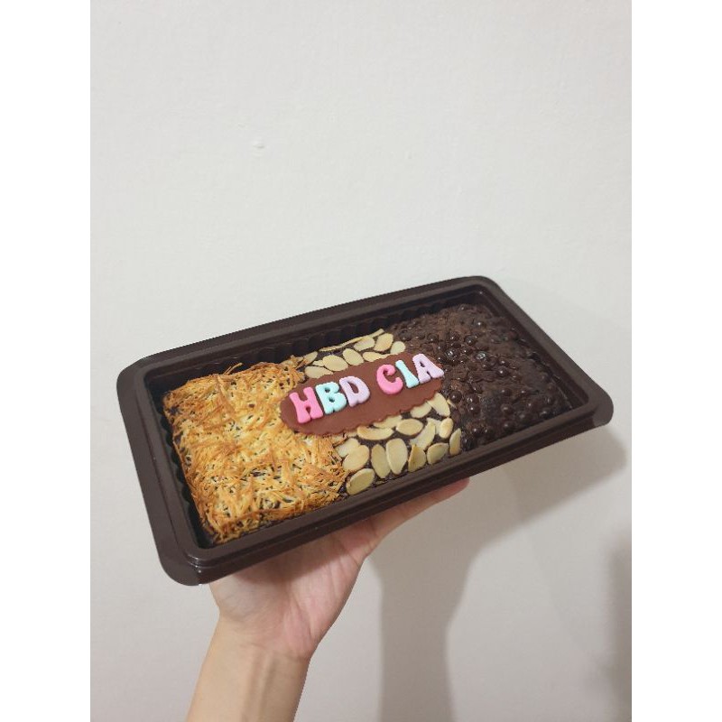 

tulisan di brownies (hanya untuk 20x10)