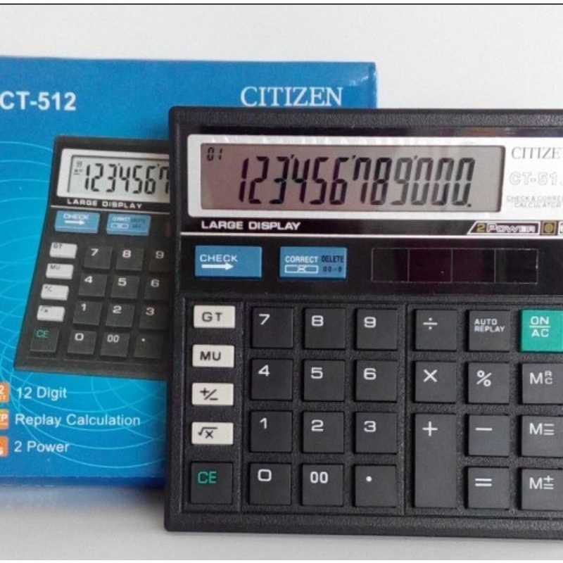 

Kalkulator Citizen CT-512 12 Digit