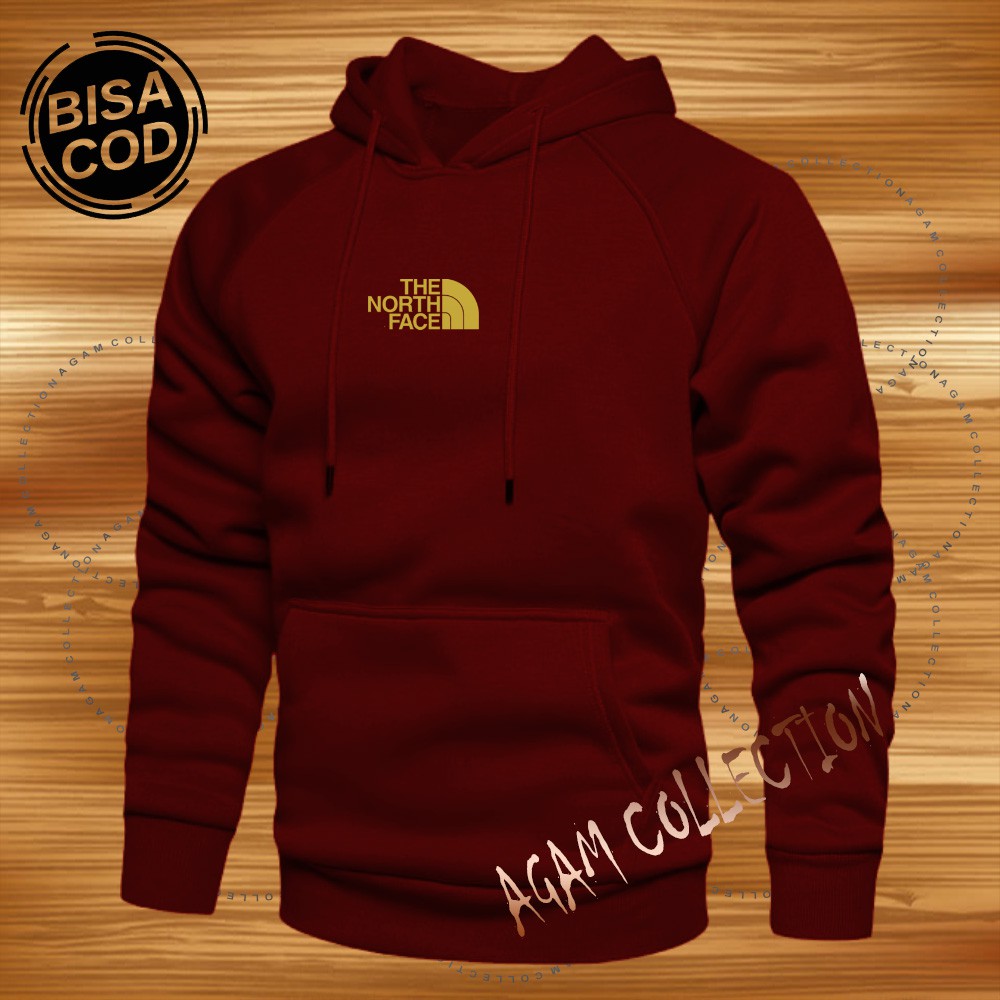 Agam collection Sweater Hoodie Distro Tnf Premium Text Gold Pria Wanita