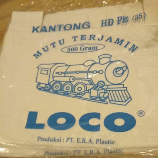 Plastik Hd Loco Uk 35/plastik Kresek Loco Uk 35 Putih