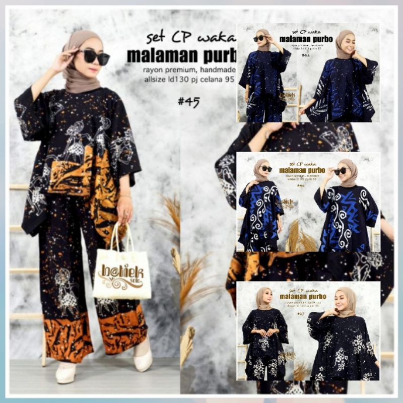 One Setelan wanita Baru CP Batik Purbo