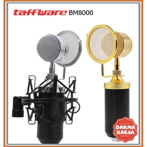 Taffware - BM8000 - Mikrofon Kondenser [ORIGINAL]