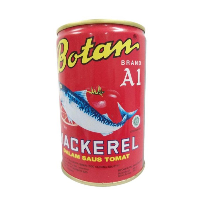 

Botan Mackerel Besar 425 Gr