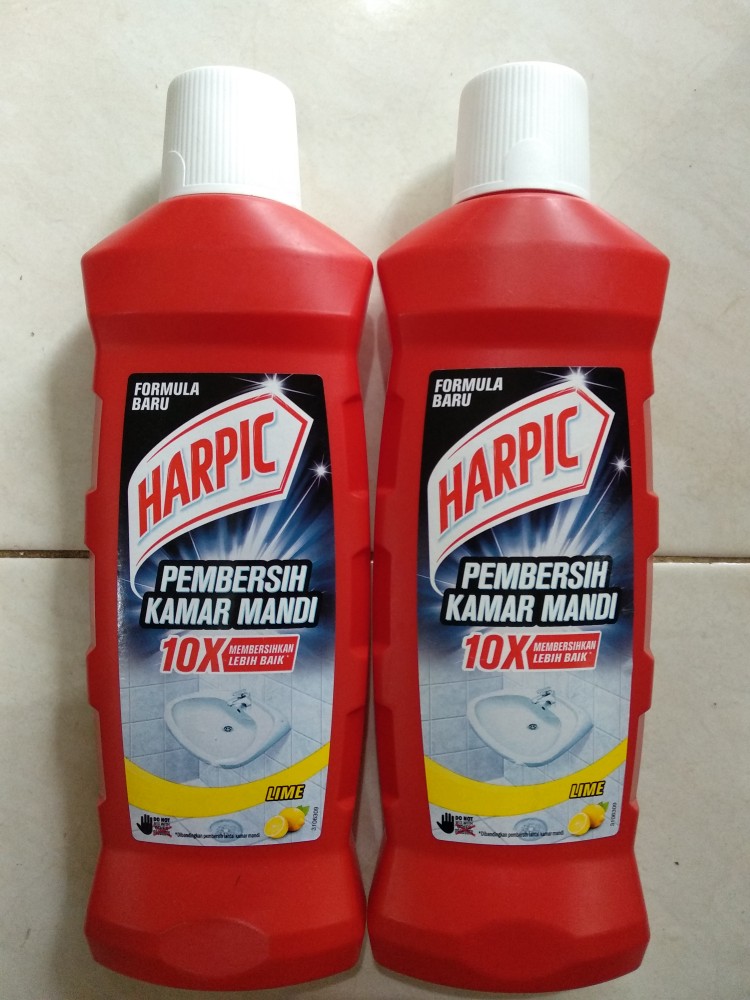 Harpic Pembersih Kamar Mandi Lime 500ml X 2 Pcs