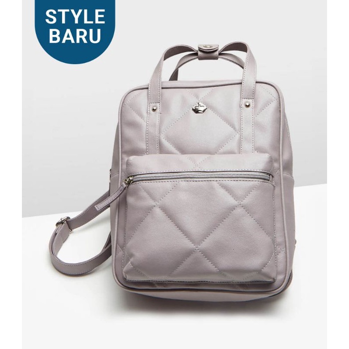Tas Ransel Punggung Wanita Import Sara Grey abu shopie Sophie Martin Paris original promo