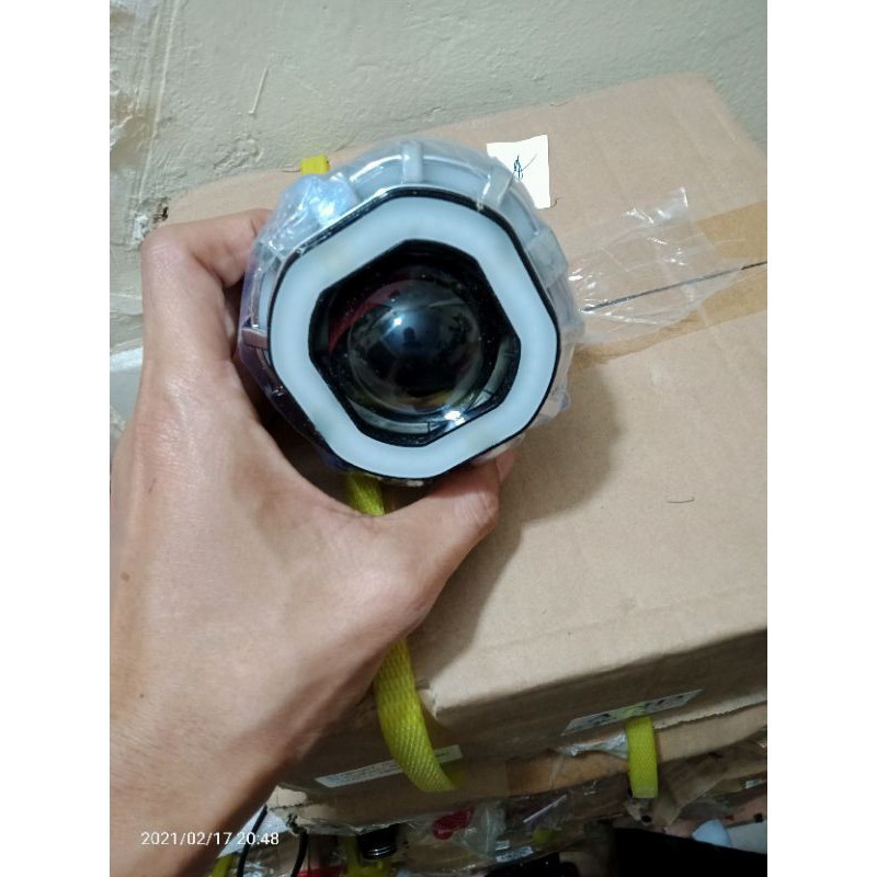 Lampu Led Projie U11 Headlamp Projector Motor Mobil Model Kotak