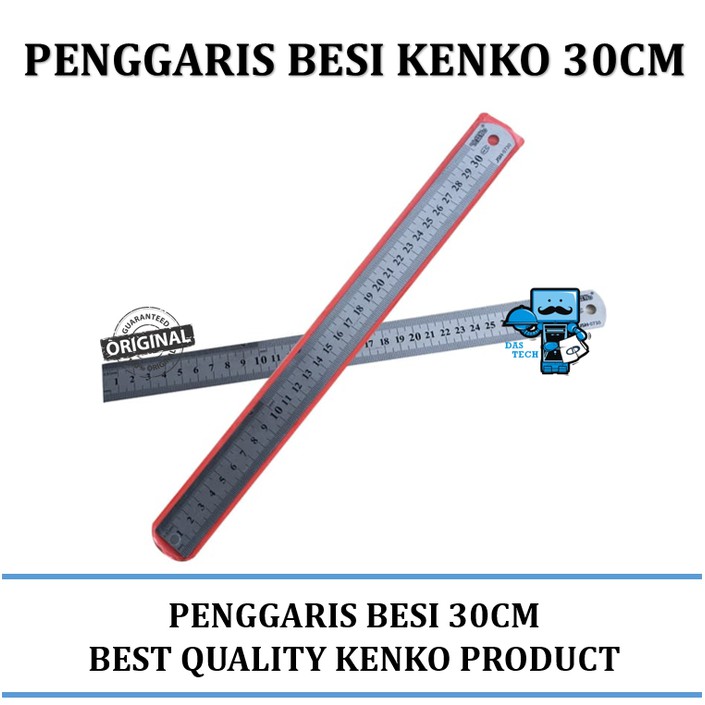 

Penggaris Besi Kenko 30 cm - Original